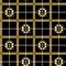 Sykel Enterprises NHL Team Cotton Flannel Fabric-Boston Bruins Plaid Flannel Fabric